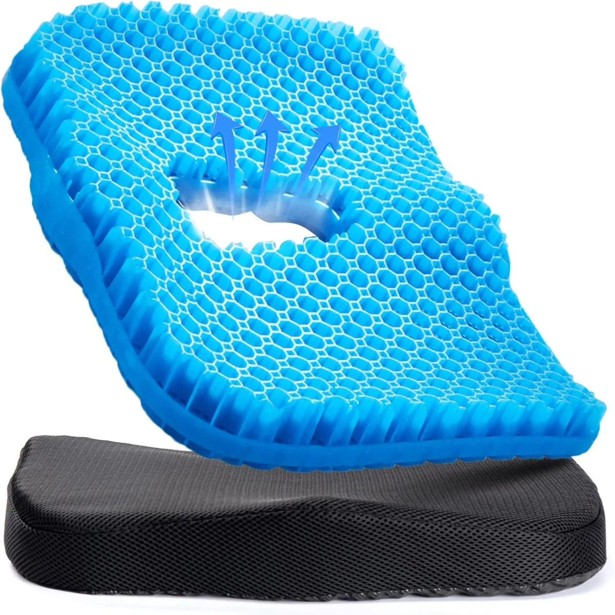 Honeycomb Gel Silicone Seat Cushion
