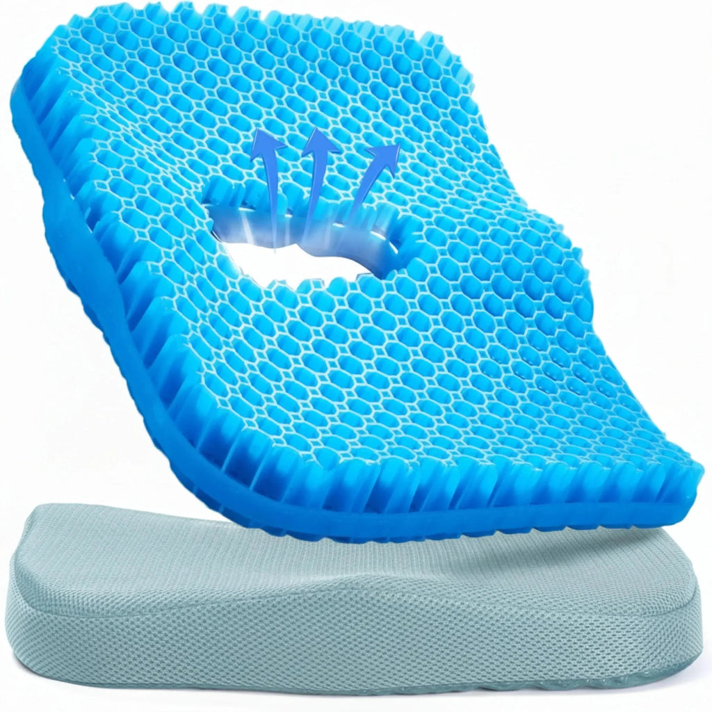 Honeycomb Gel Silicone Seat Cushion