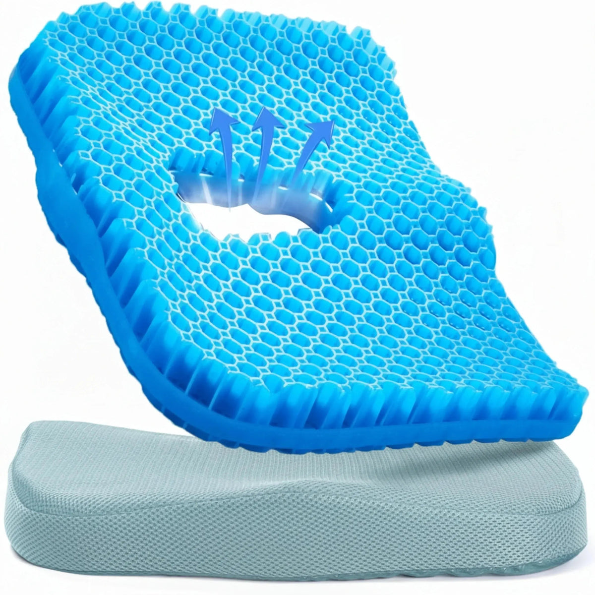 Honeycomb Gel Silicone Seat Cushion