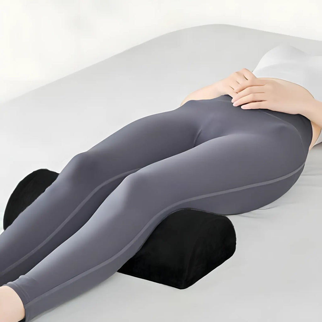 Large Half Moon Bolster Pillow for Legs