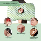 Ear Piercing Donut Pillow for Side Sleepers