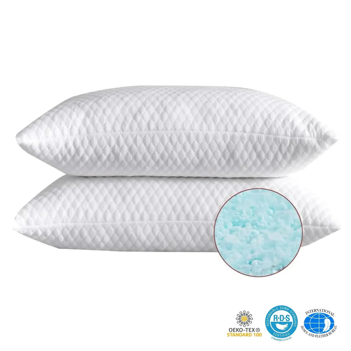Memory Foam Zero-Pressure Side Sleep Pillow