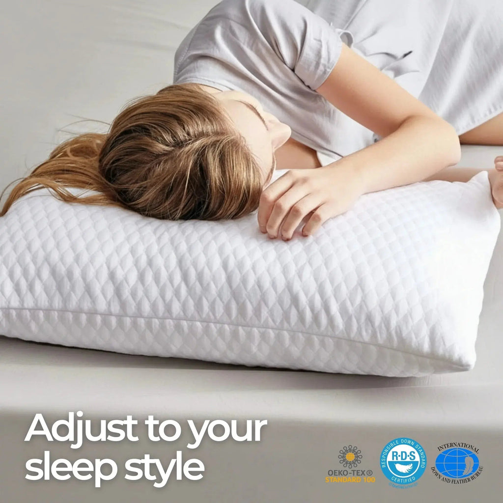 Memory Foam Zero-Pressure Side Sleep Pillow