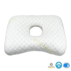 Ear Piercing Donut Pillow for Side Sleepers
