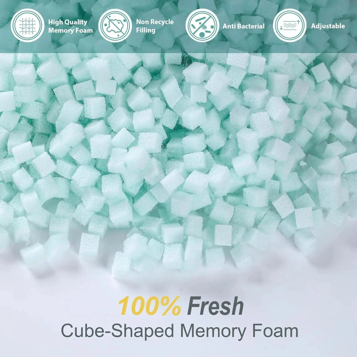 Memory Foam Zero-Pressure Side Sleep Pillow