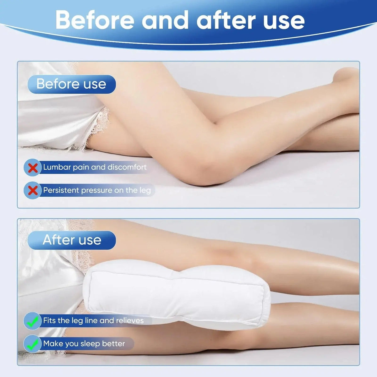 Supportive Cushion with Down-Alternative Fill