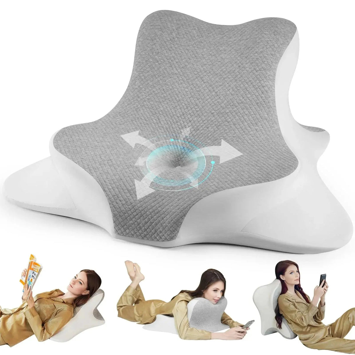 Memory Foam Adjustable Cervical Pillow