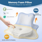 Memory Foam Adjustable Cervical Pillow