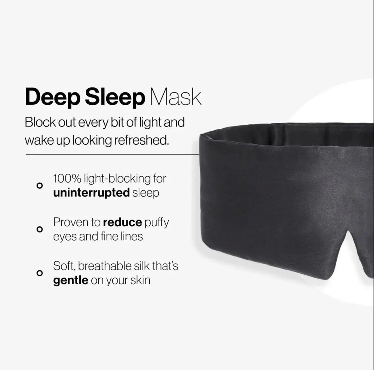 Silky Deep Sleep Mask