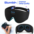 Bluetooth Sleep Mask with Headphones 3D Contoured Design
