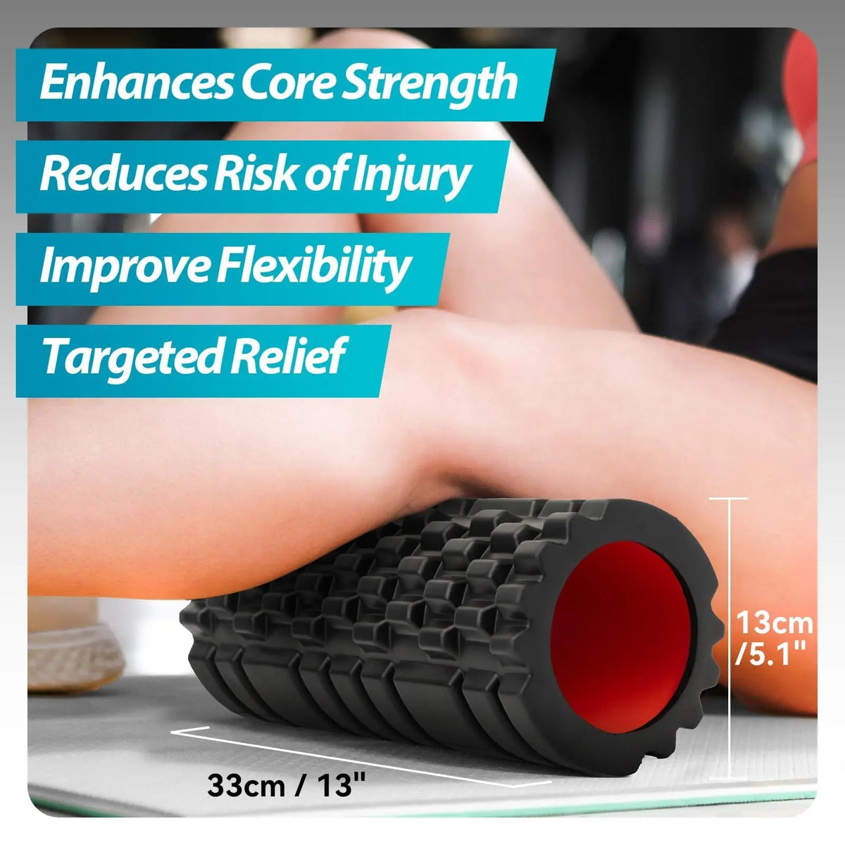 Foam Roller High Density Exercise Massage Tool