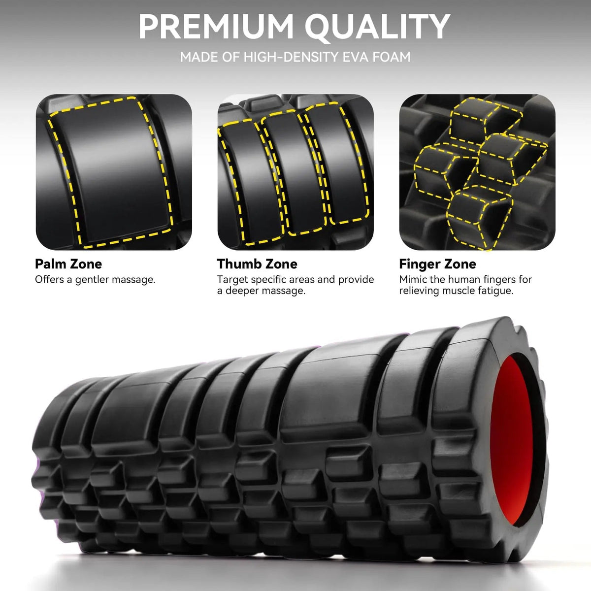 Foam Roller High Density Exercise Massage Tool