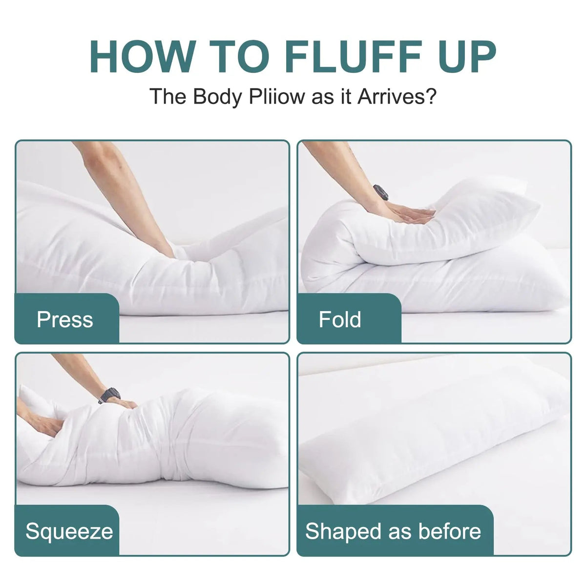 Breathable Large Body Pillow