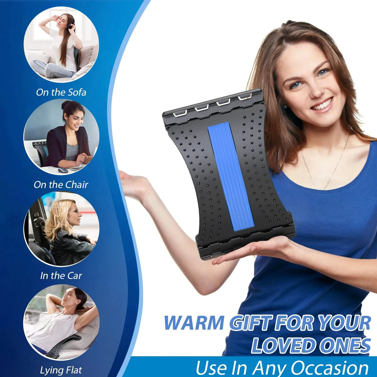 Adjustable Multi-Level Back Stretcher