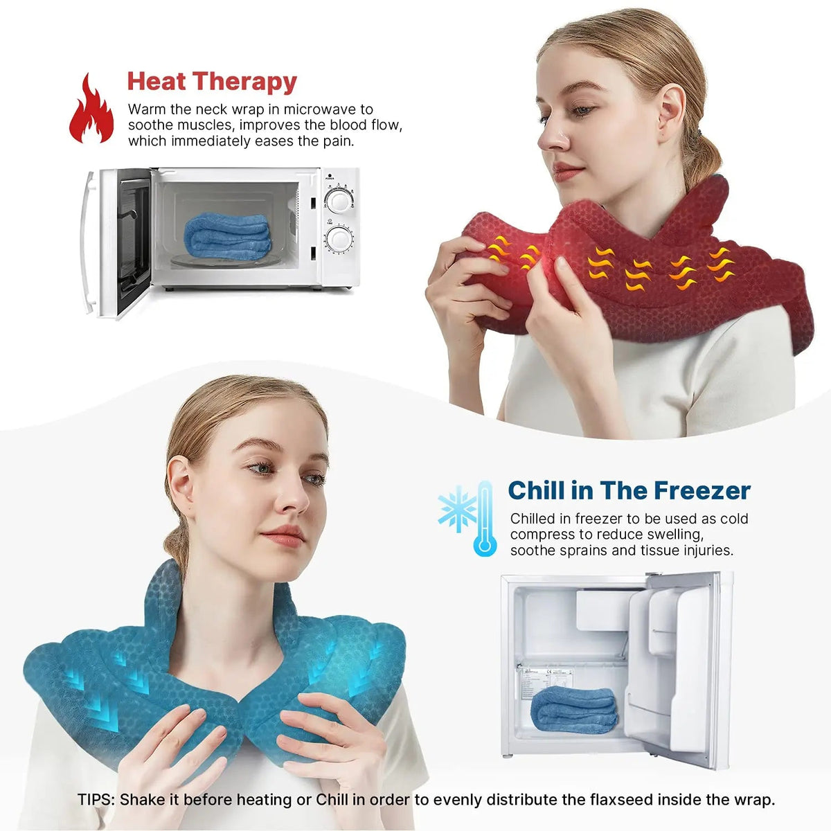 Microwavable Neck Heating Pad