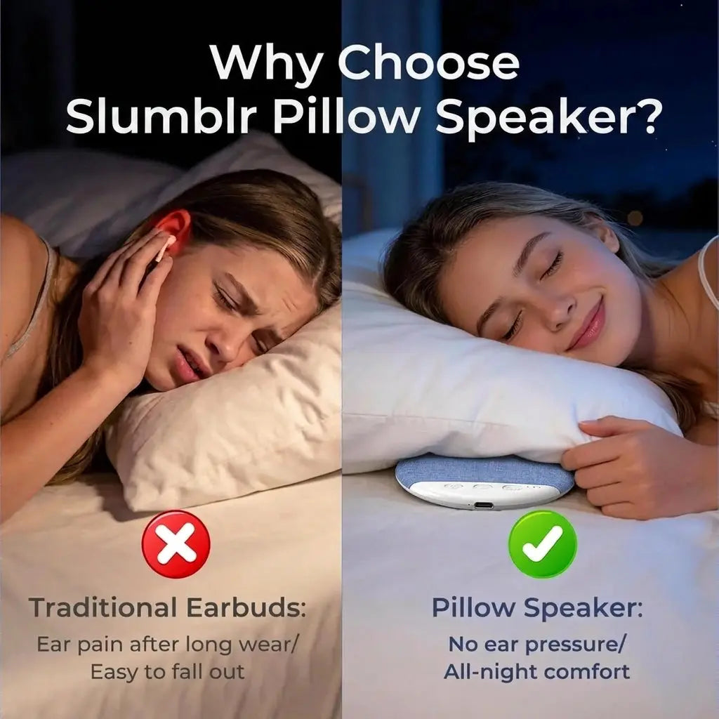 White Noise Pillow Speaker