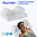 Cooling Ergonomic Memory Foam Contour Pillow