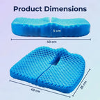 Honeycomb Gel Silicone Seat Cushion