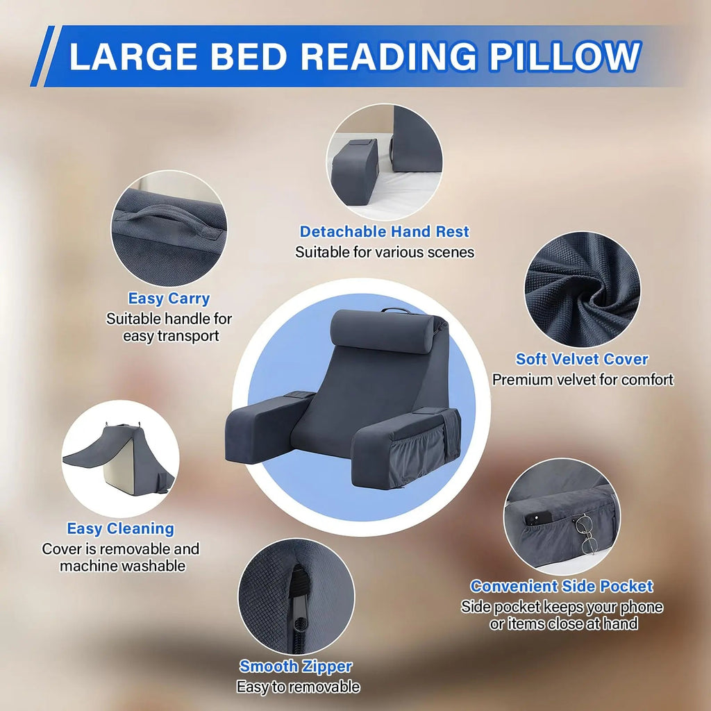 Bedrest Reading Pillow