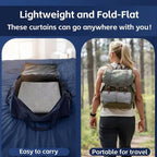Portable Blackout Sunshade Curtains