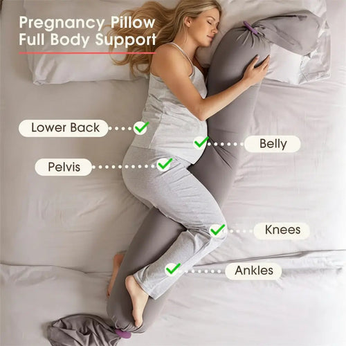 Adjustable Pregnancy Pillow Full Body Support