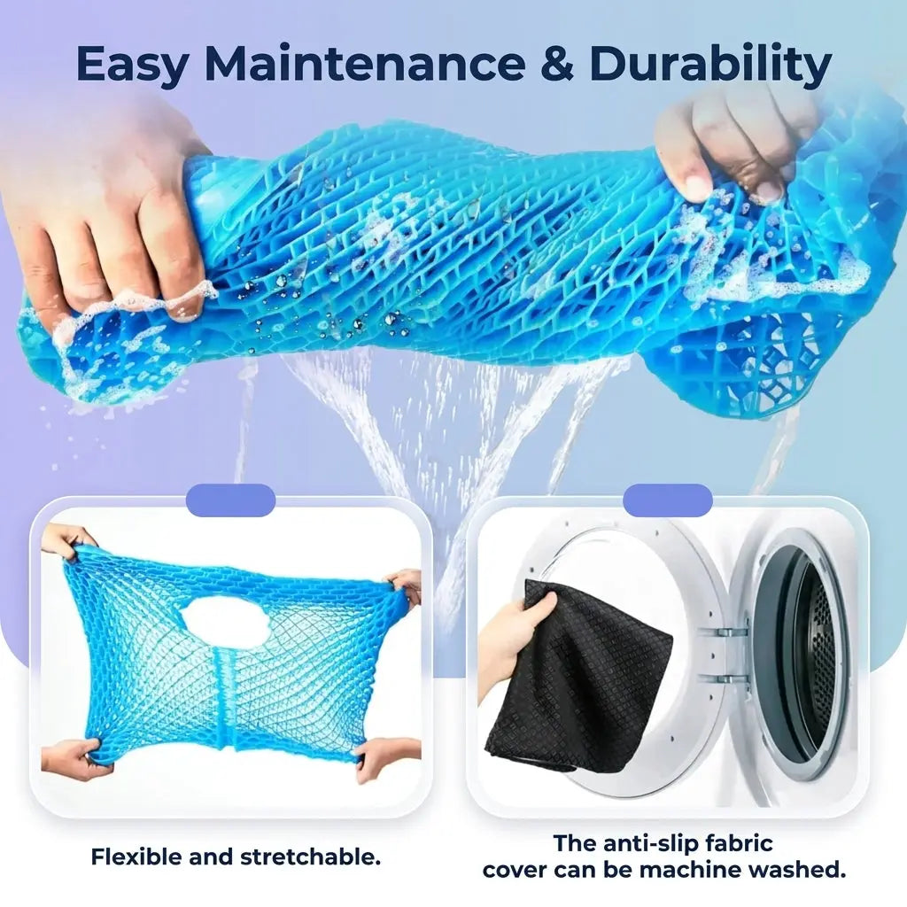 Honeycomb Gel Silicone Seat Cushion