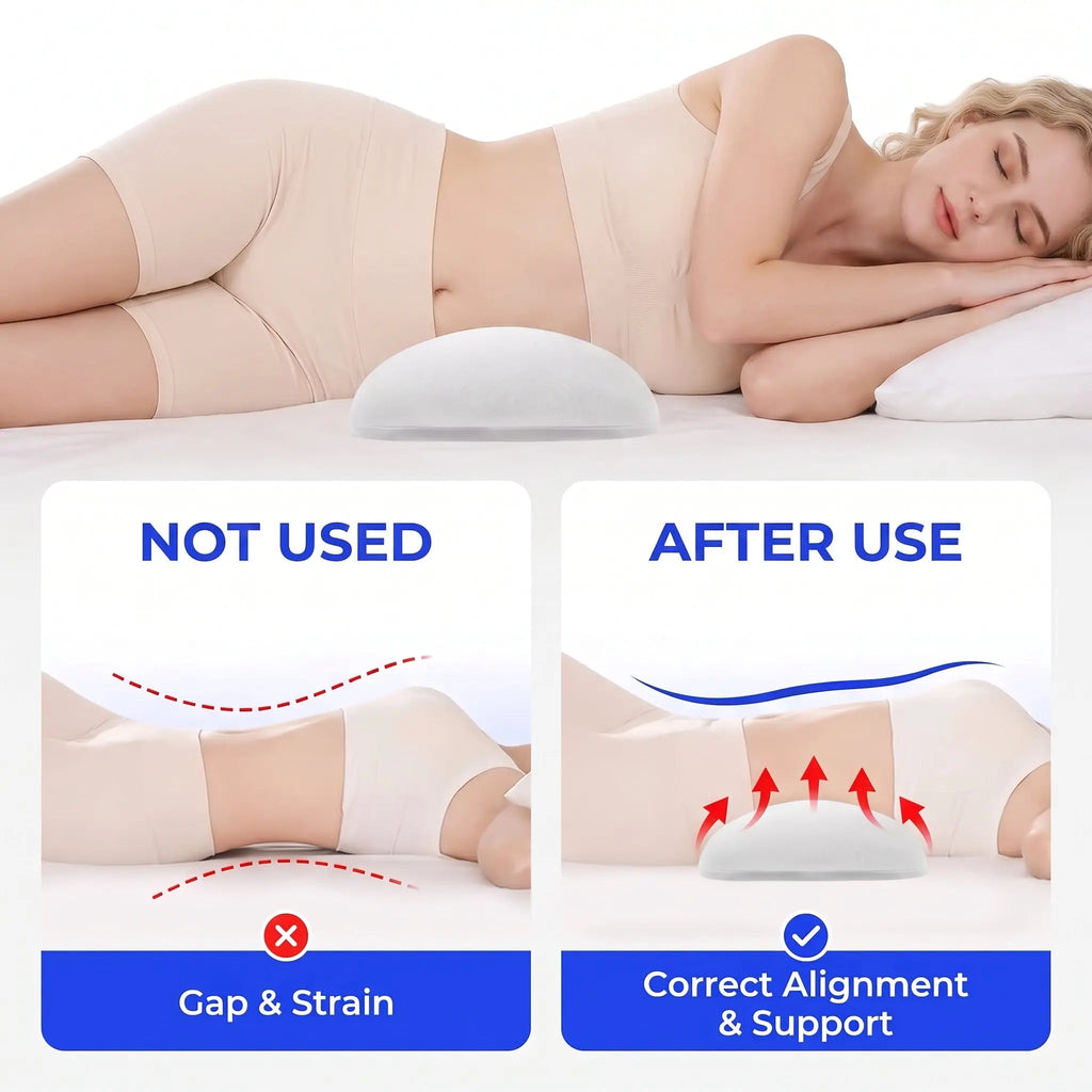Memory Foam Lumbar Support Cushion