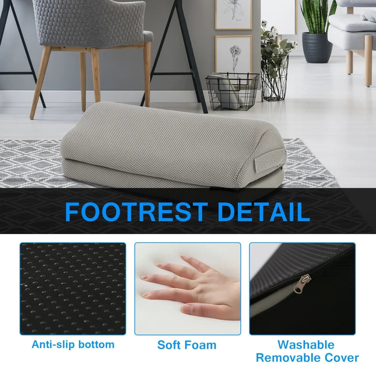 Desk Footrest Cushion