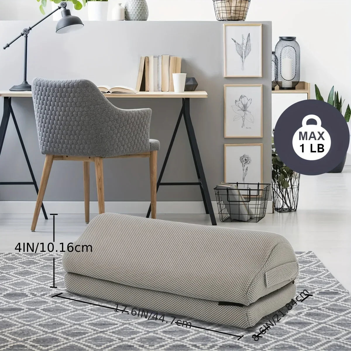 Desk Footrest Cushion